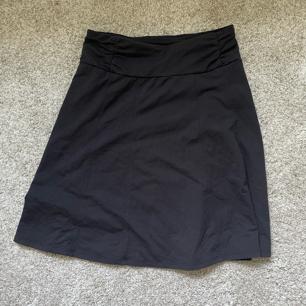 Athleta Black swing Skirt